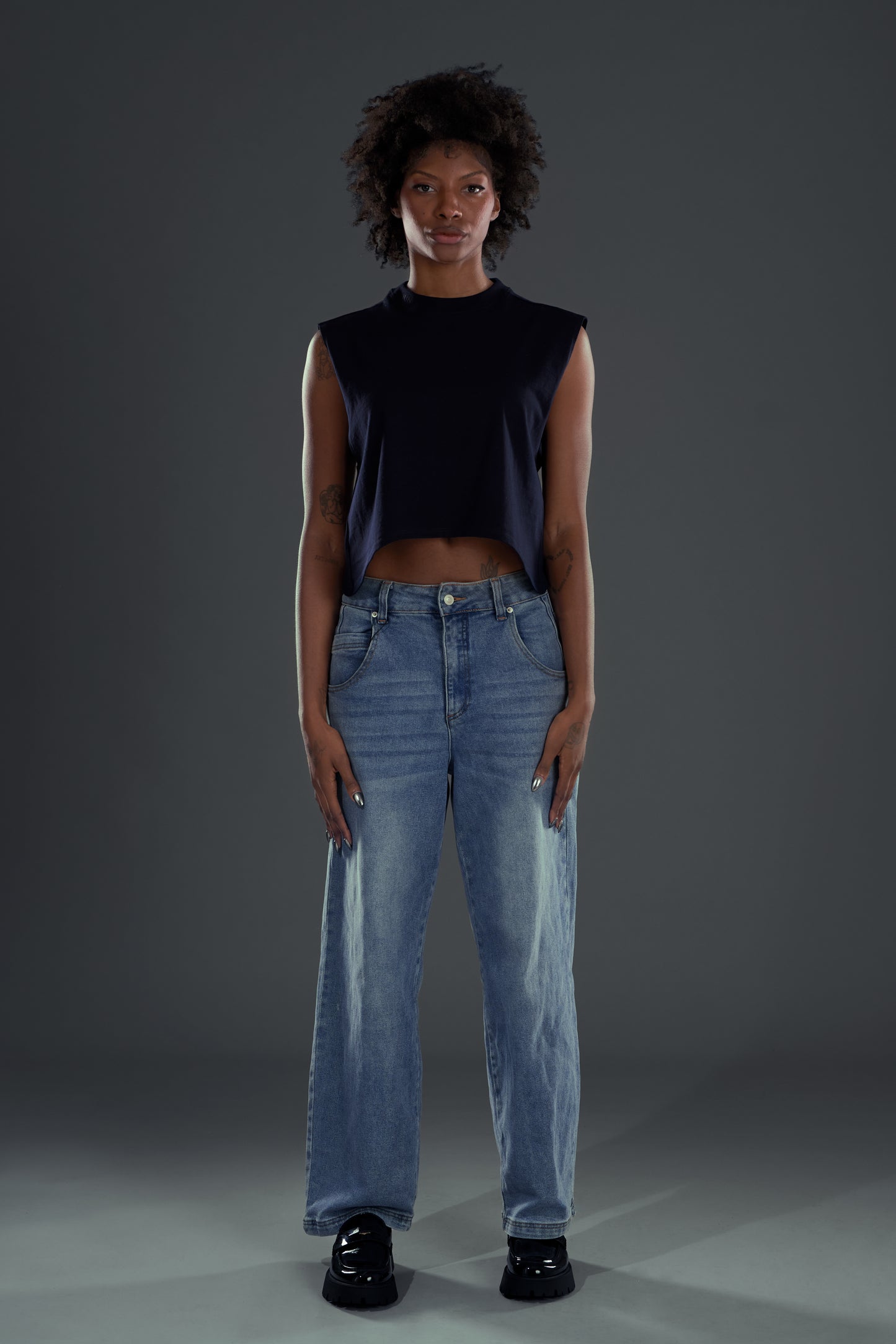 MSL. CROP TANK - Navy