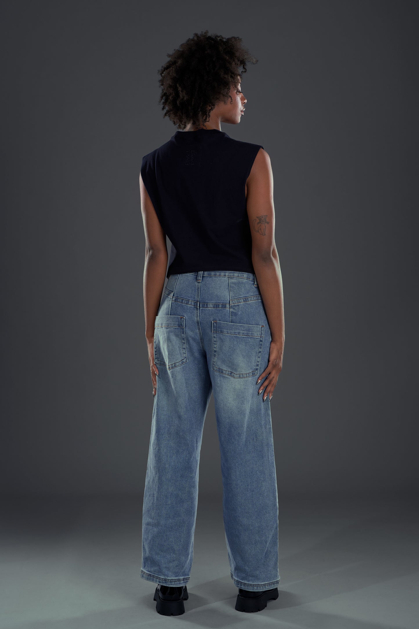MSL. CROP TANK - Navy