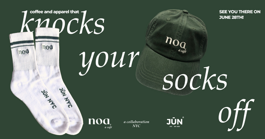 June with JŪN: JŪN x noa, a café