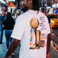 KNICKS NBA TROPHY. TEE