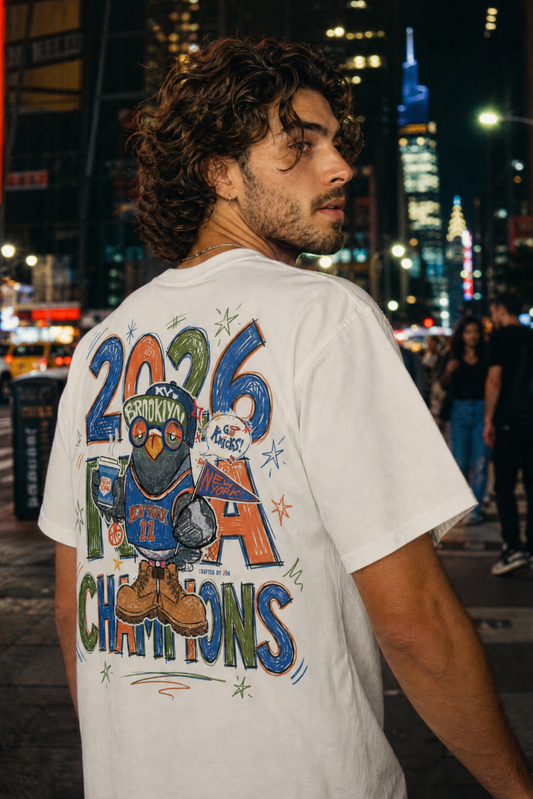 KNICKS PIGEON. TEE