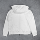 DAWN. ZIP UP - White