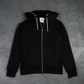 DAWN. ZIP UP - Black