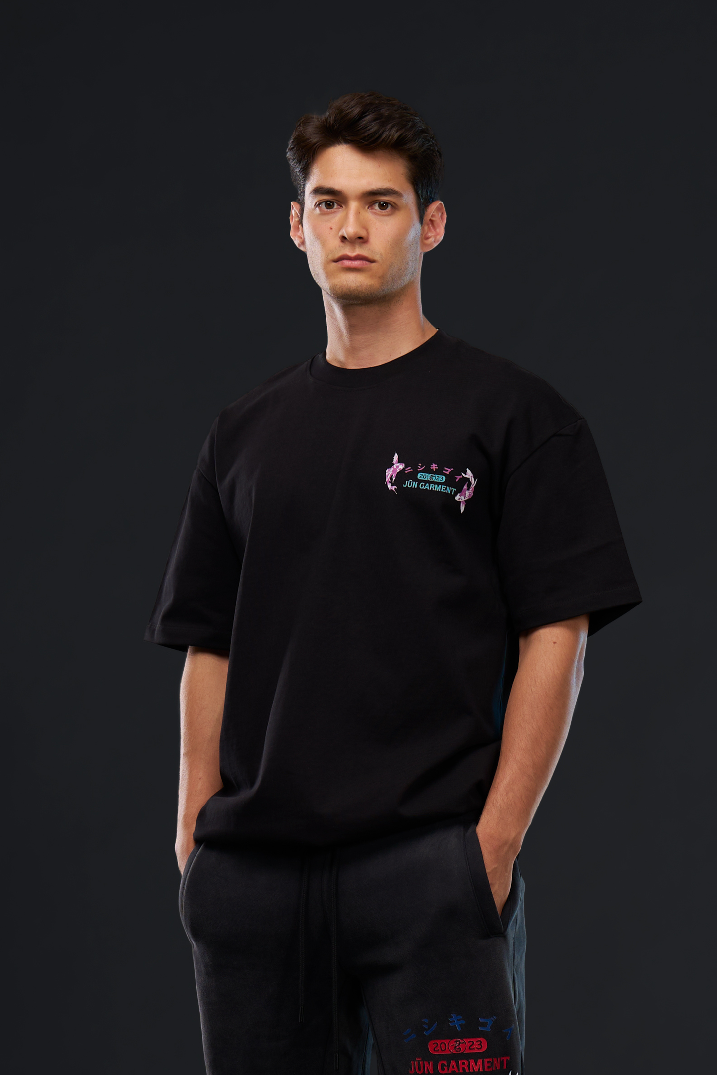 KOI YIN YANG. TEE
