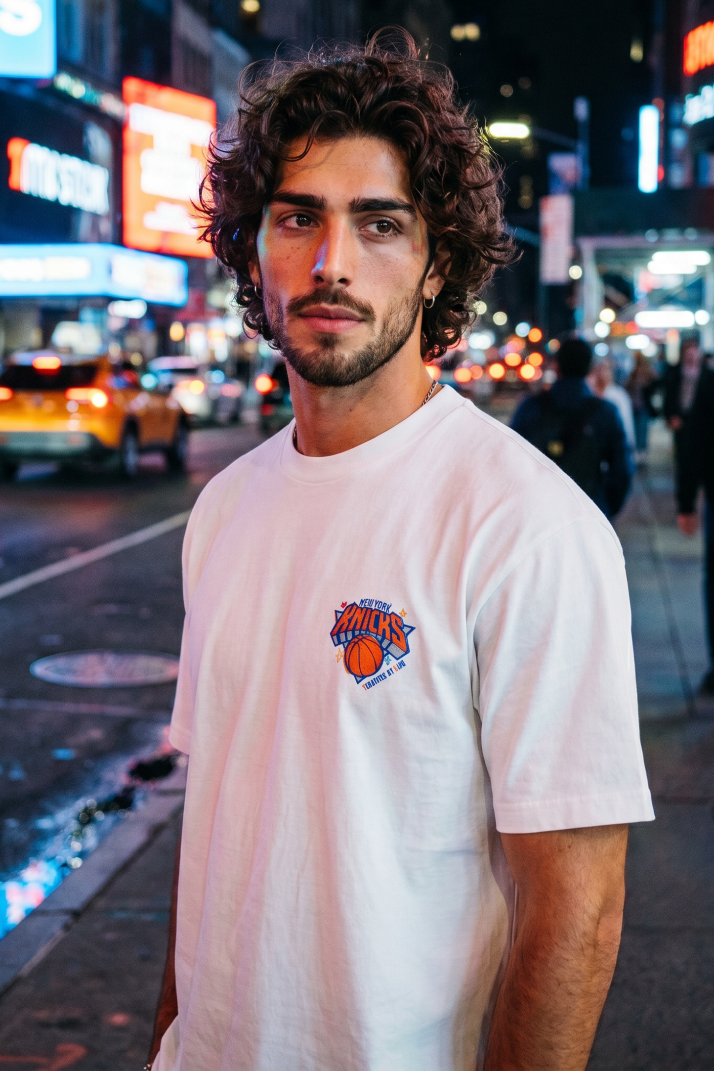 KNICKS PIGEON. TEE