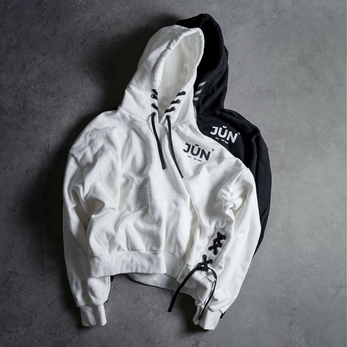 DAWN. HOODIE - Black