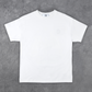 EMB. TEE - Ivory White