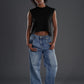 MSL. CROP TANK - Black