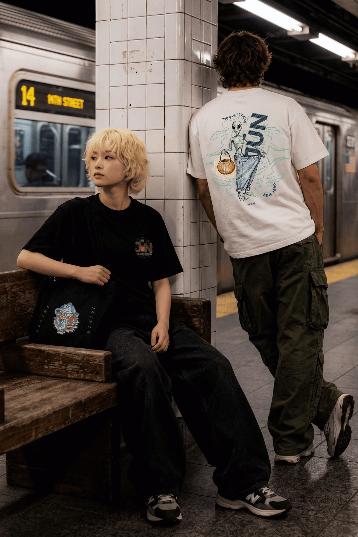 HALLOWEEN ALIEN. TEE