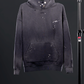 ETCH. LOGO DISTRESSED FLEECE HOODIE