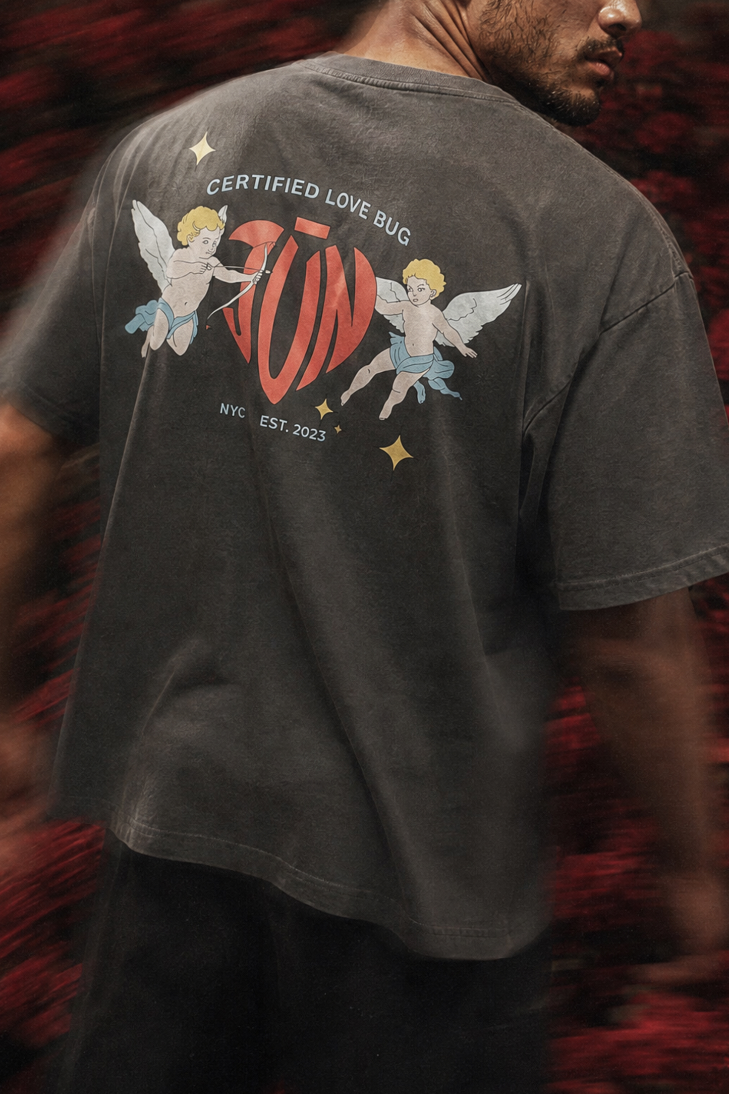 LOVE BUG. BOXY TEE