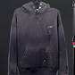 ETCH. LOGO DISTRESSED FLEECE HOODIE